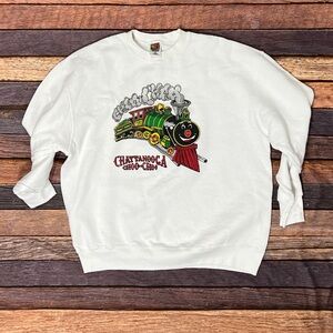 Vintage Chattanooga Choo Choo Music Tennessee 1990s Crewneck Men's Sweatshirt